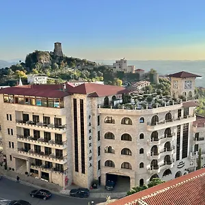 Hotell Panorama View On The Castle And The Old Town, Krujë